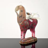 Large Robert Palusky Family Values Glass Sculpture, Unique - Sold for $2,125 on 01-29-2022 (Lot 185).jpg